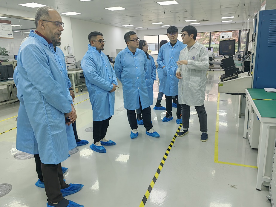 Professor from King Khalid University in Saudi Arabia visited Semipower Technology