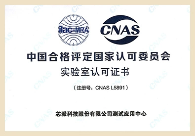 CNAS Certificate