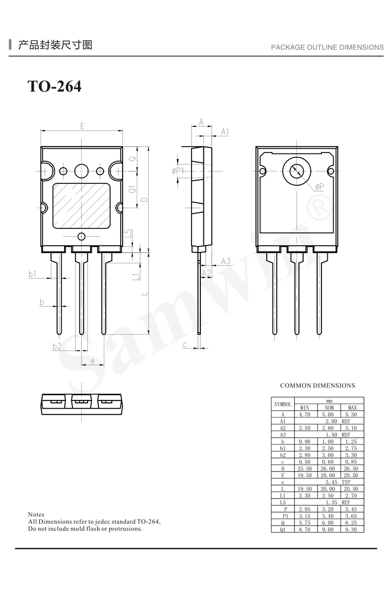 TO-264 High Voltage Mosfet Regulator