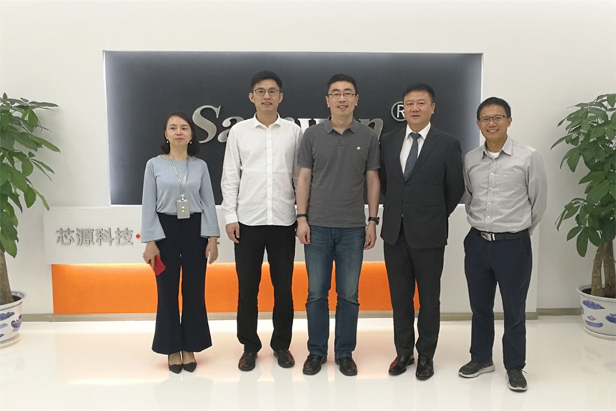 Emerson Network Power Primary Power President Fang Qiang visits Semipower