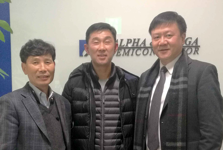 Semipower President Luo Yi Was Invited to Visit a Well-Known Korean Power Device Manufacturer