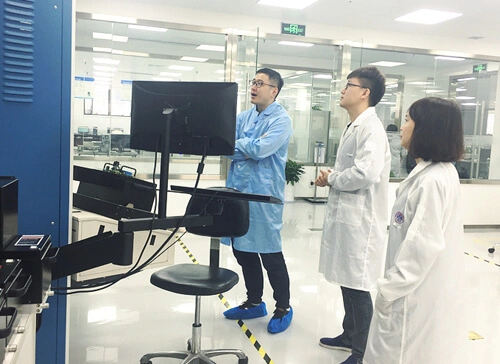 Mr. Li Chenguang, CTO of Yonglian Technology, Personally Visited Xi'an Semipower to Conduct Product Quality Control Research