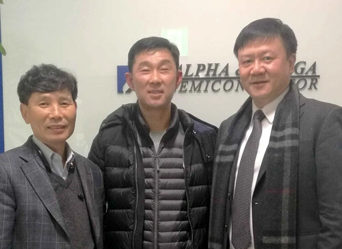 Semipower President Luo Yi Was Invited to Visit a Well-Known Korean Power Device Manufacturer