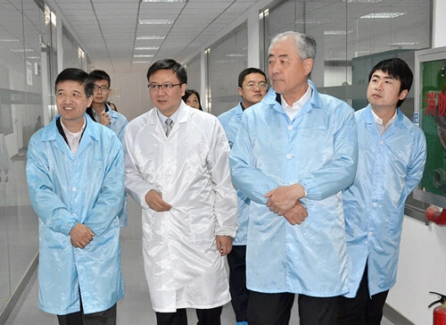 Mr. Xu Xiaotian, Chairman of China Semiconductor Industry Association, Visited Xi’an Semiconductor Power Device Testing and Application Center