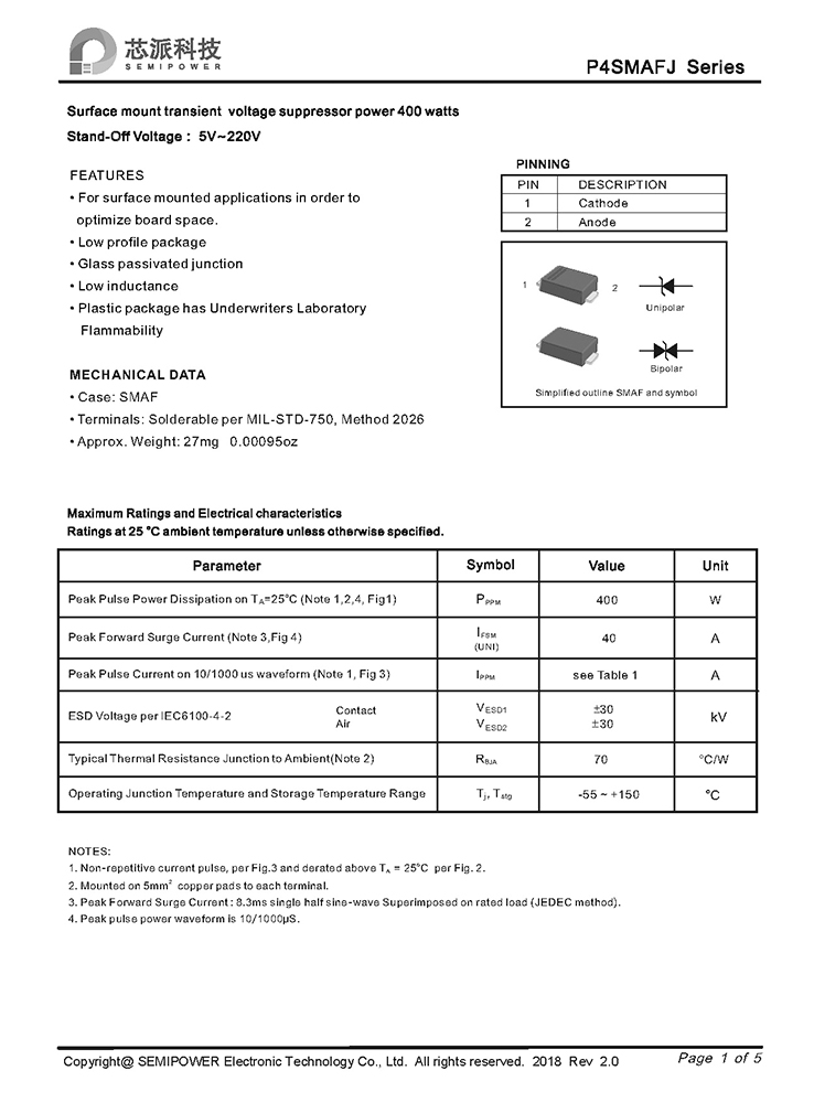 clamping diode