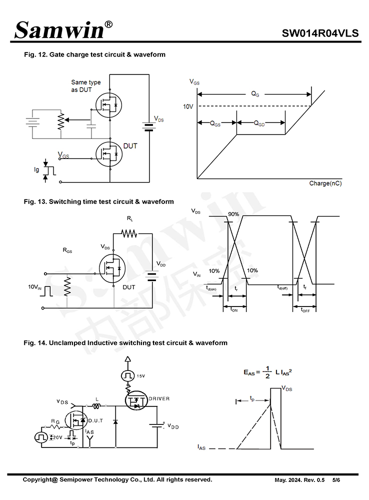 Samwin SW014R04VLS N-channel Enhanced mode TOLL MOSFET